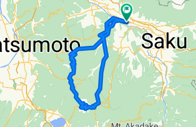 Route in der Bikemap App öffnen