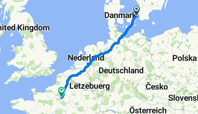 The Bike Trip: København - Paris 2014