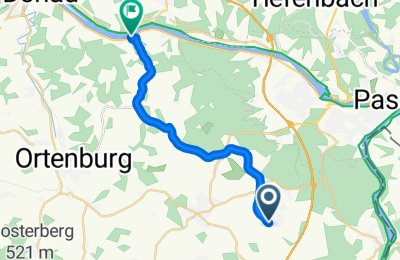 Route in der Bikemap App öffnen
