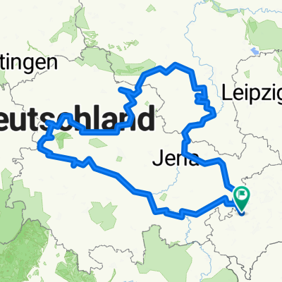 Foschenroda - Wartburg - Eisleben - Naumburg - Foschenroda