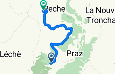 Route in der Bikemap App öffnen