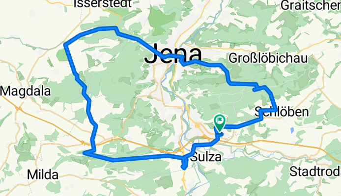 Rad &amp; Rast rund um Jena
