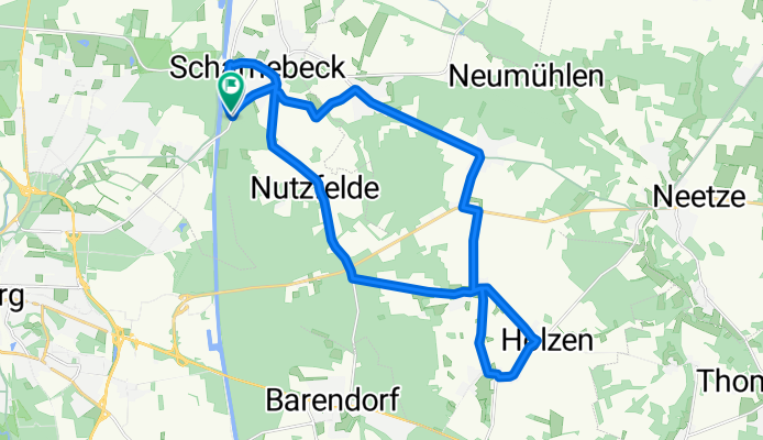 Kleine Runde östlich Lüneburg