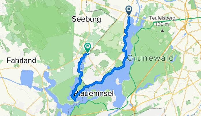 Havelweg: Wilhelmstadt, Gatow, Kladow, Sacrower See, Glienicker See