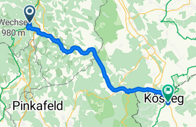 Route in der Bikemap App öffnen