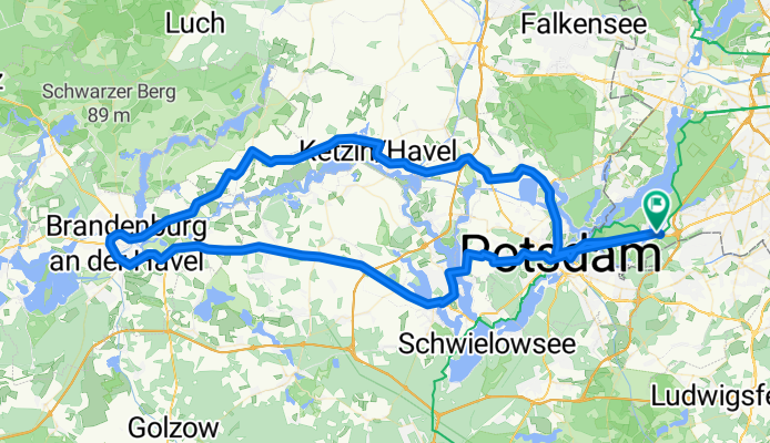 Wannsee-Brandenburg und zurück