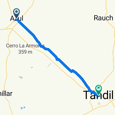 azul ruta vieja tandil