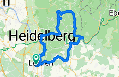 Route in der Bikemap App öffnen