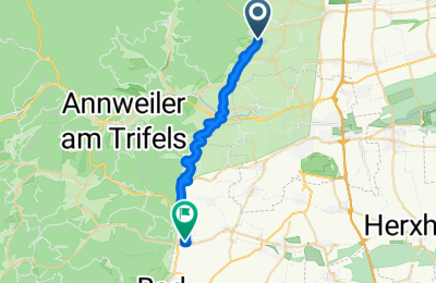 Route in der Bikemap App öffnen