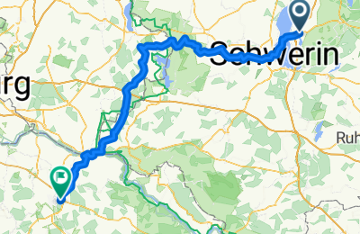 Route in der Bikemap App öffnen