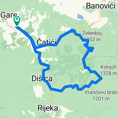 vozuca -buk - konjuh - marino b. - vozuca