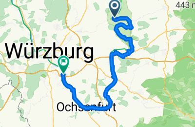 Route in der Bikemap App öffnen