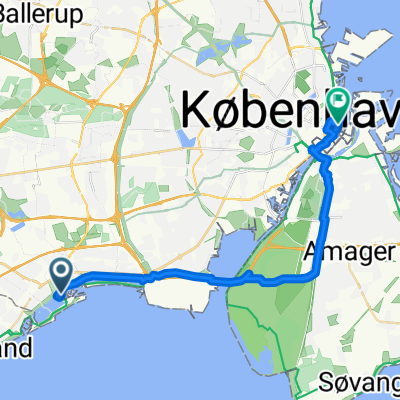 2012 Kodaň - Berlín - 1. den  Ishoj - Kodaň (a zpět) 