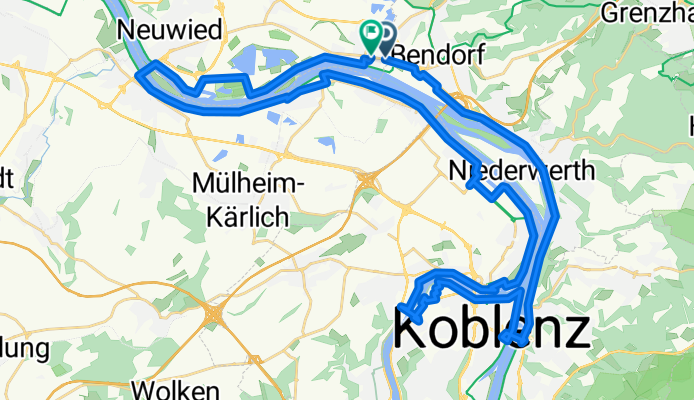 Neuwied-Koblenz-Weißenthurm-Neuwied
