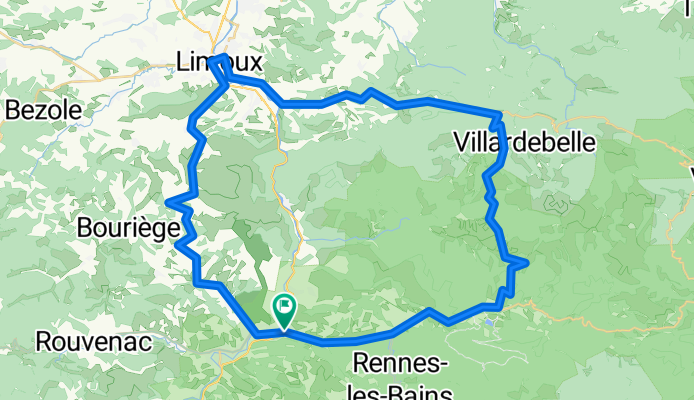 2013 Ride Day 11 - Couiza Circle Through Limoux