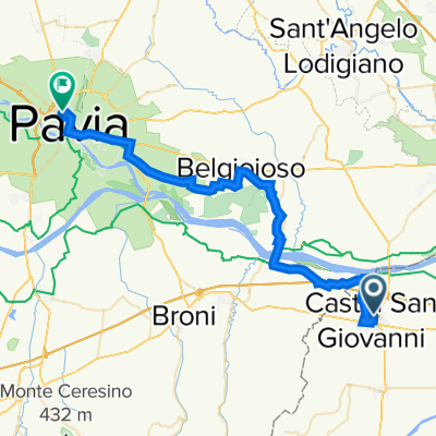 I - Gardasee-Mailand-5 - Piacenza-Pavia - 40 km