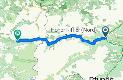 Route in der Bikemap App öffnen