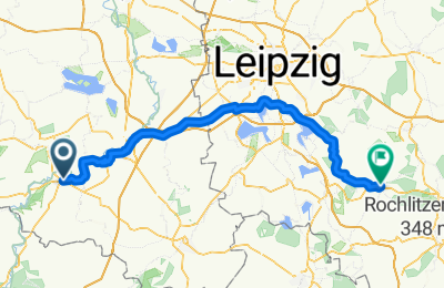 Route in der Bikemap App öffnen