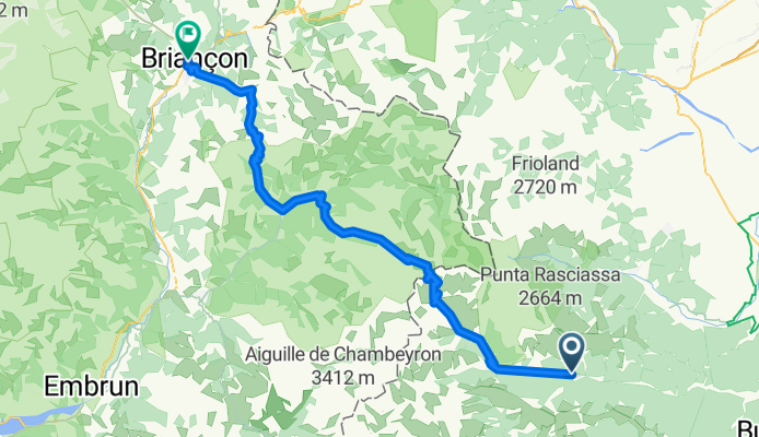 Dia 10- Sampeyre - Colle dell 'Agnello - Col de Izoard - Briancon (Francia)