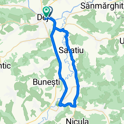Dej - Manastirea - Mintiu Gherlii - Gherla - Dej