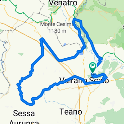 Vairano-Presenzano-Mignano-Roccamonfina-Marzano-Vairano