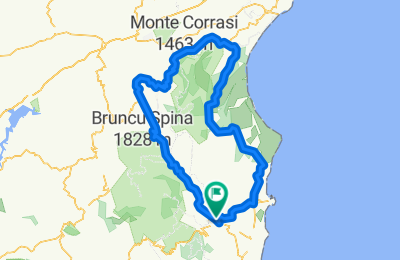 Route in der Bikemap App öffnen