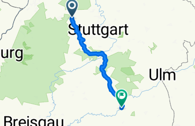 Route in der Bikemap App öffnen