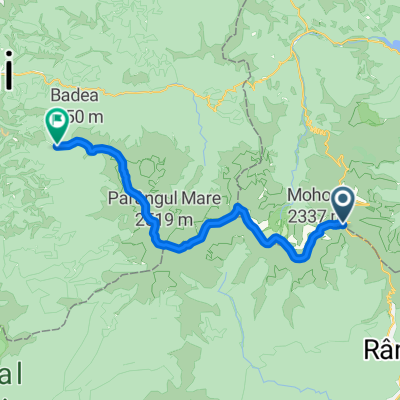 Traseu de creasta Parang