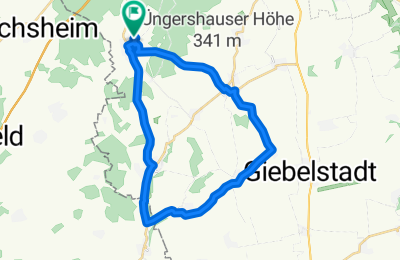 Route in der Bikemap App öffnen