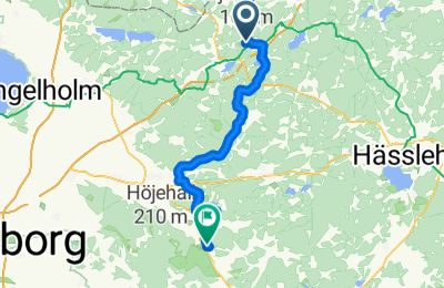 Route in der Bikemap App öffnen