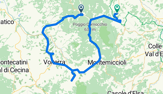 Scootertur San Gimignano