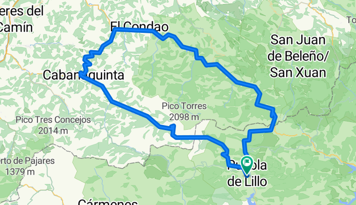 Puebla de Lillo-Tarna-San Isidro-Puebla de Lillo