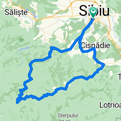 Sibiu - Patinis - Valea sadului