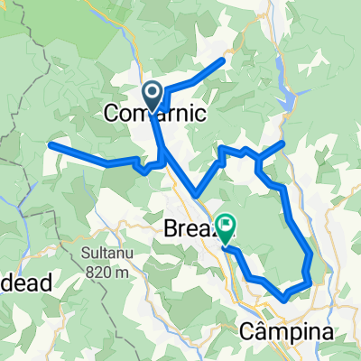 Traseul celor 5 catarari...