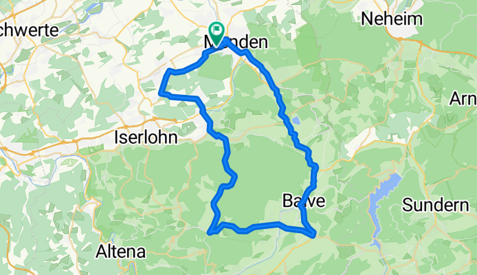 Open this route in Bikemap Web