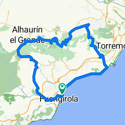 Fuengirola - Sierra de Mijas - Alhaurín de la Torre - Benalmádena - Fuengirola