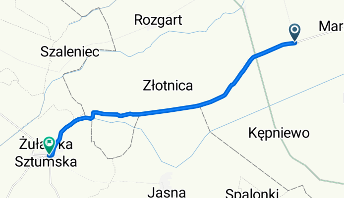 Szlak mennonitów - czarny