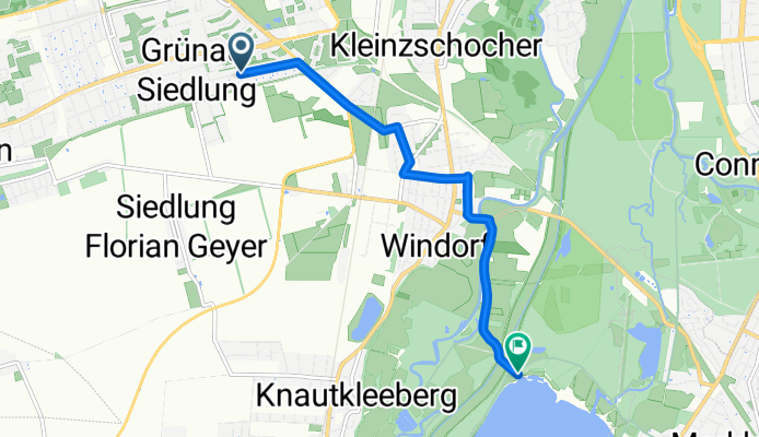 Siedlung Grünau nach Nordstrand Cosi