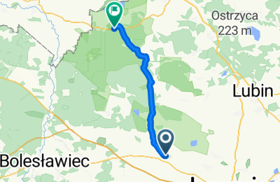 Route in der Bikemap App 枚ffnen