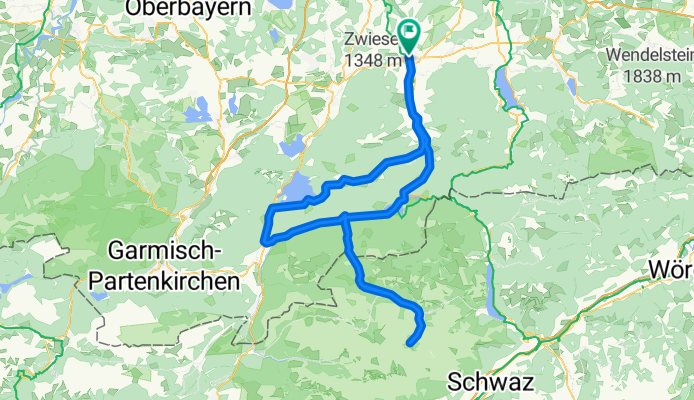 Bad Tölz-Lenggries-Eng Alm-Wallgau-Bad Tölz