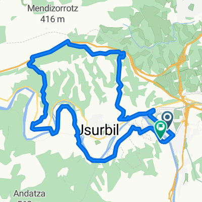 Lasarte, Txokoalde, Agiña, Arratzain, Txikierdi, Lasarte