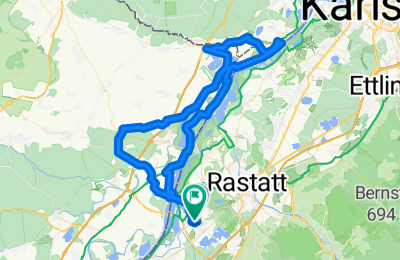 Route in der Bikemap App öffnen