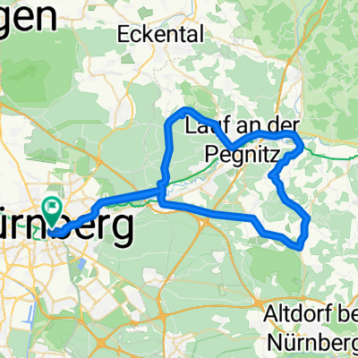 Sonntag Nachmittag Tour Nürnberg Ost