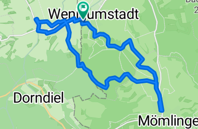 Route in der Bikemap App öffnen