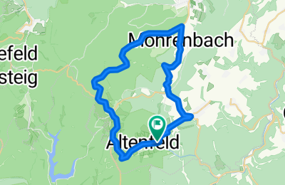 Route in der Bikemap App öffnen
