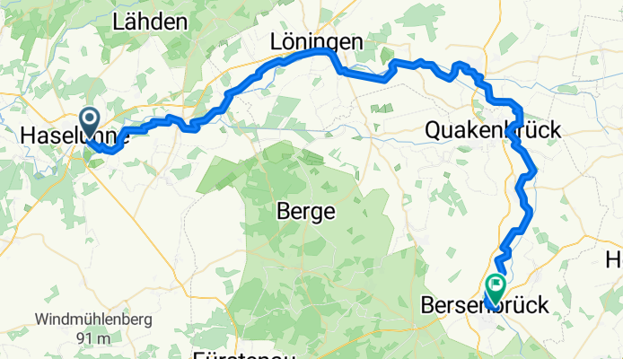 Ems-Hase Radtour Tag 2