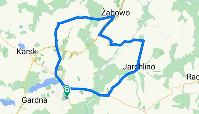 Nowogard-Konarzewo-Maszkowo-Żabowo-Mietno-Nowogard