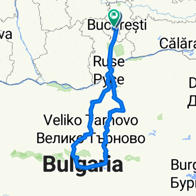 Bucuresti - Buzludja - Elena - Parcul Lom - Bucuresti