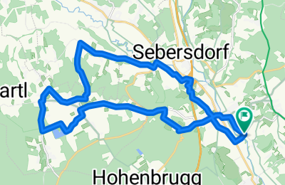 Route in der Bikemap App öffnen