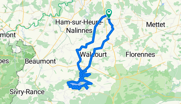 GERPINNES - BARRAGES - GERPINNES 78 Km